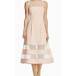 *NWT* Aidan Mattox Blush Midi Dress, Size 6